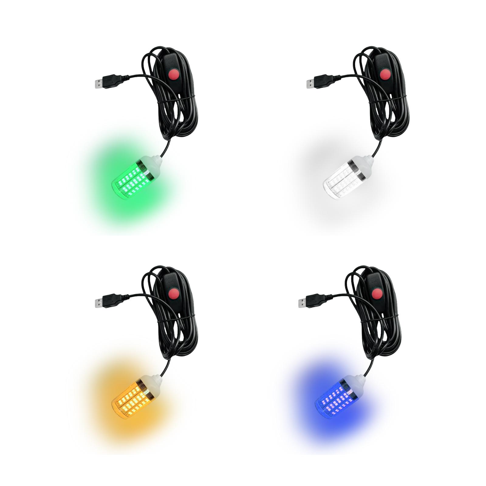 Fish Finder Cable - Submersible Fishing Light USB Powered Versatile