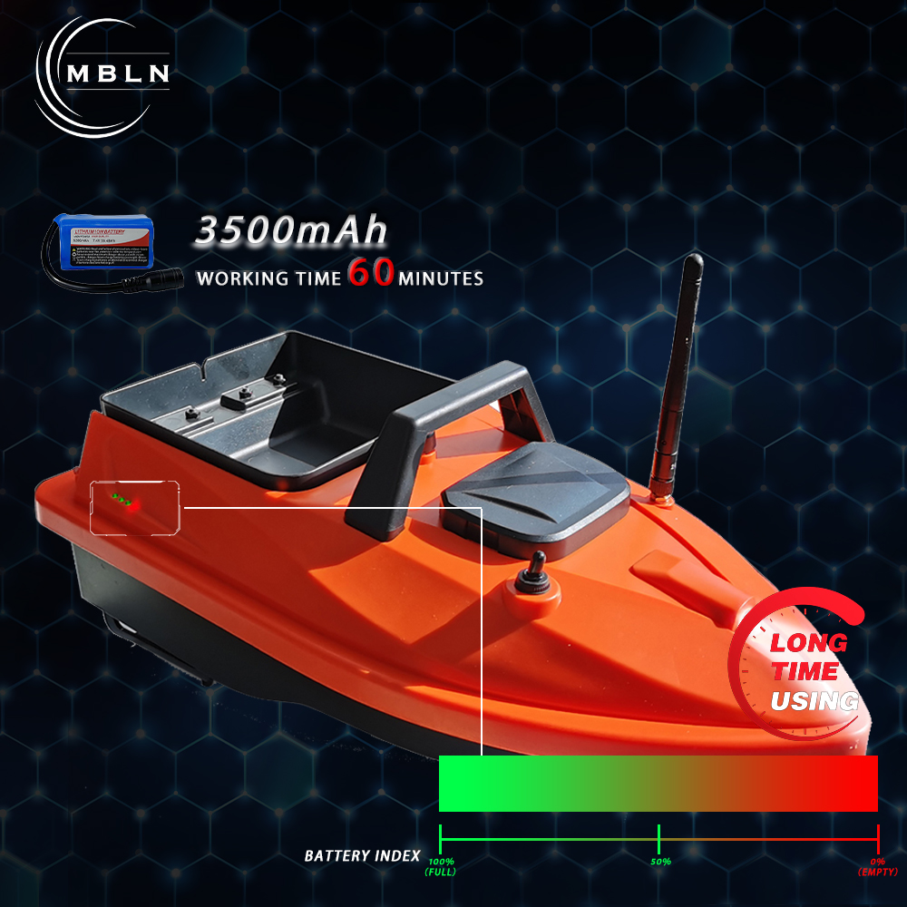MBLN Mini GPS Bait Boat – 24 W - Fishing Gps ulasan dan harga