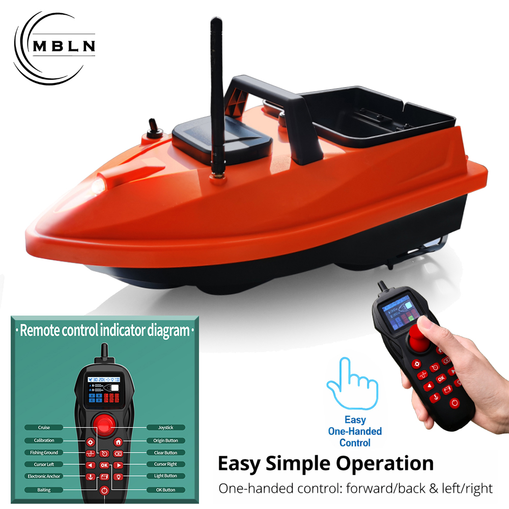 MBLN Mini GPS Bait Boat – 24 W - Fishing Gps ulasan dan harga