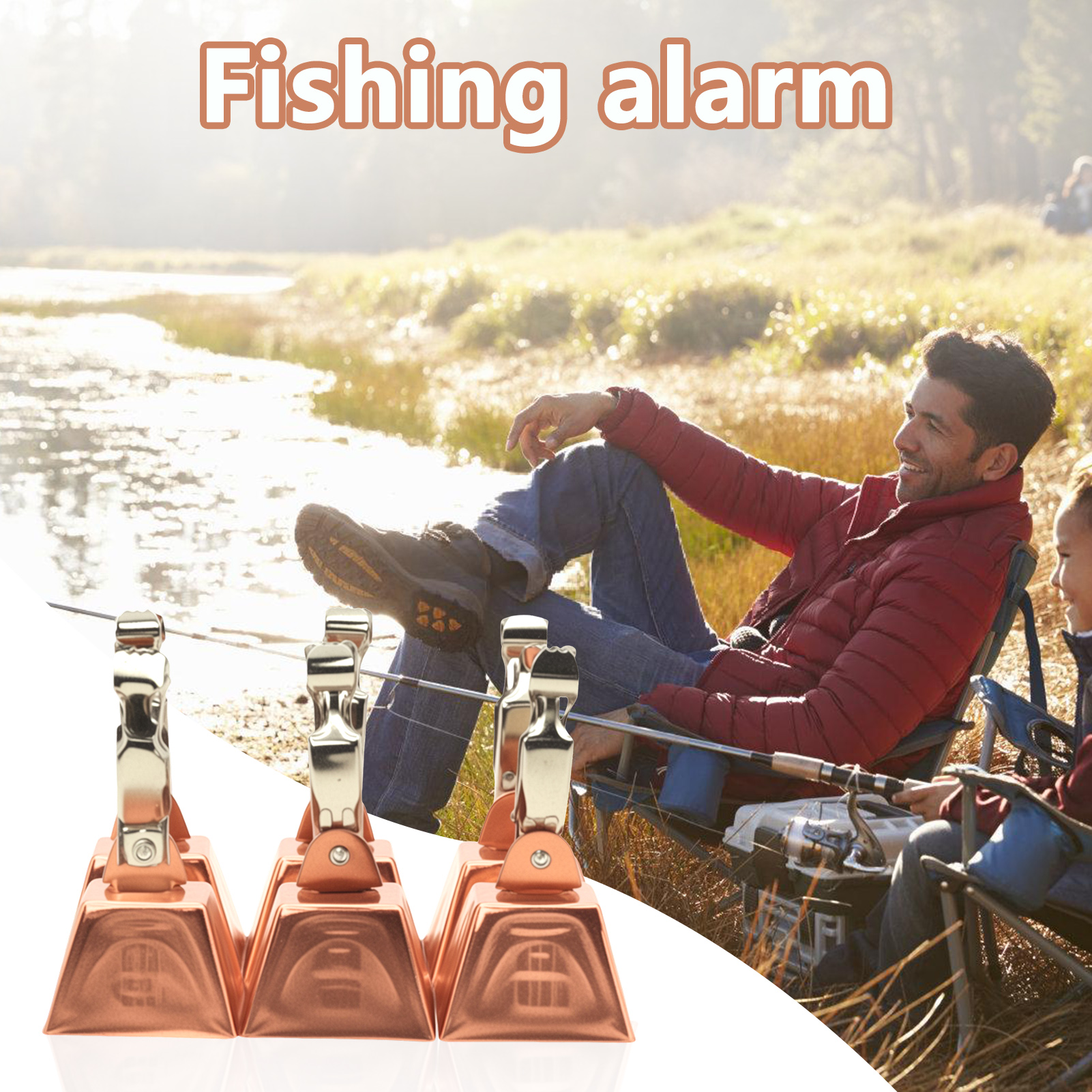 Fishing Bell Alarm Stainless S - Bite Indicator ulasan dan harga