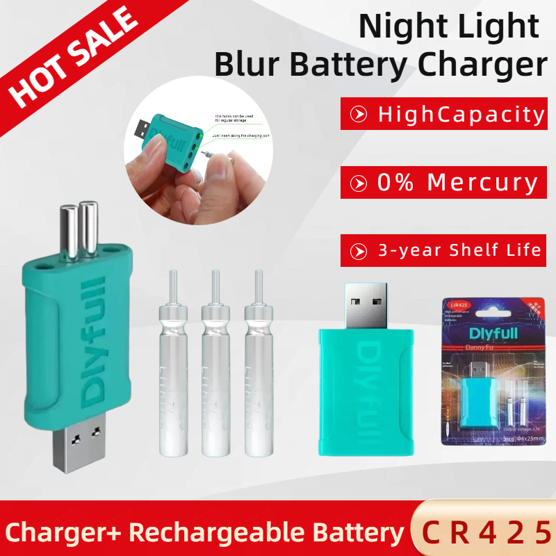 Luminous Float CR425 LIR425 Re - Fish Finder Charger ulasan dan harga