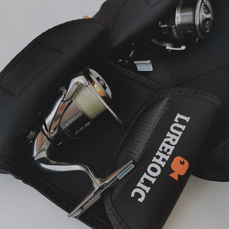 LUREHOLIC Thick neoprene Reel  - Fish Finder Case ulasan dan harga