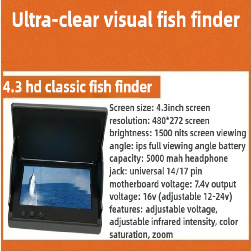 4.3/5 Inch Sunlight Readable I - Fishing Camera ulasan dan harga