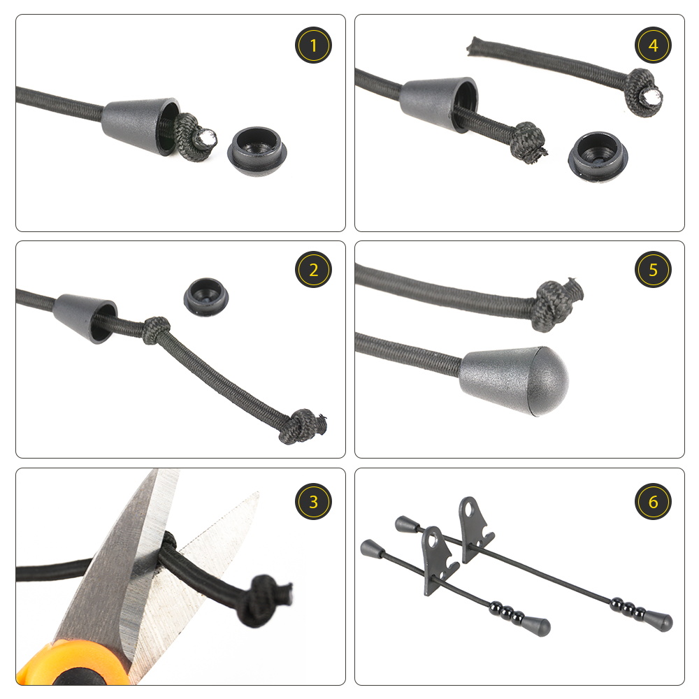 Hirisi 2pcs Magnetic Rod Rest  - Bite Alarm ulasan dan harga