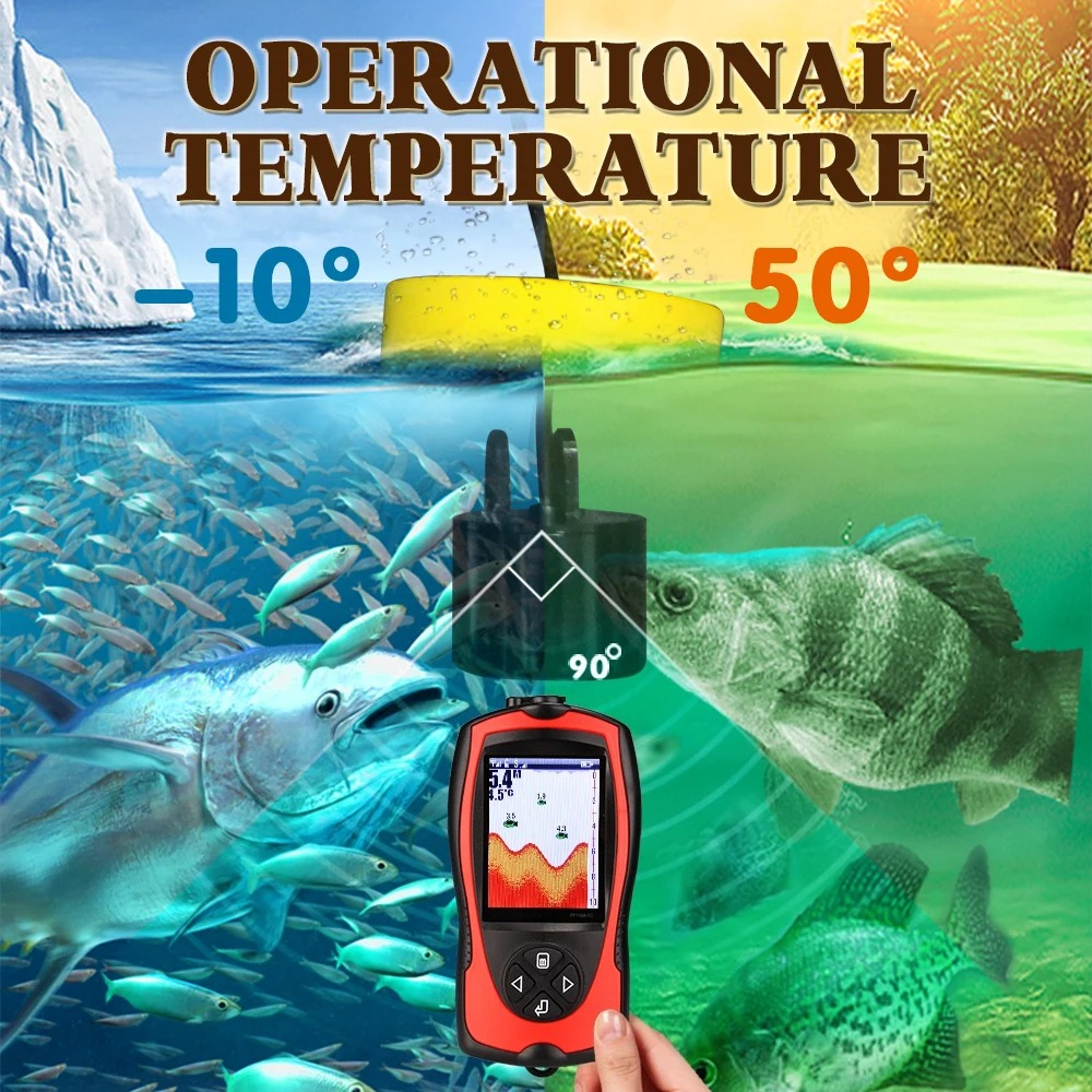 Wired fish finder high definit - Fish Finder ulasan dan harga