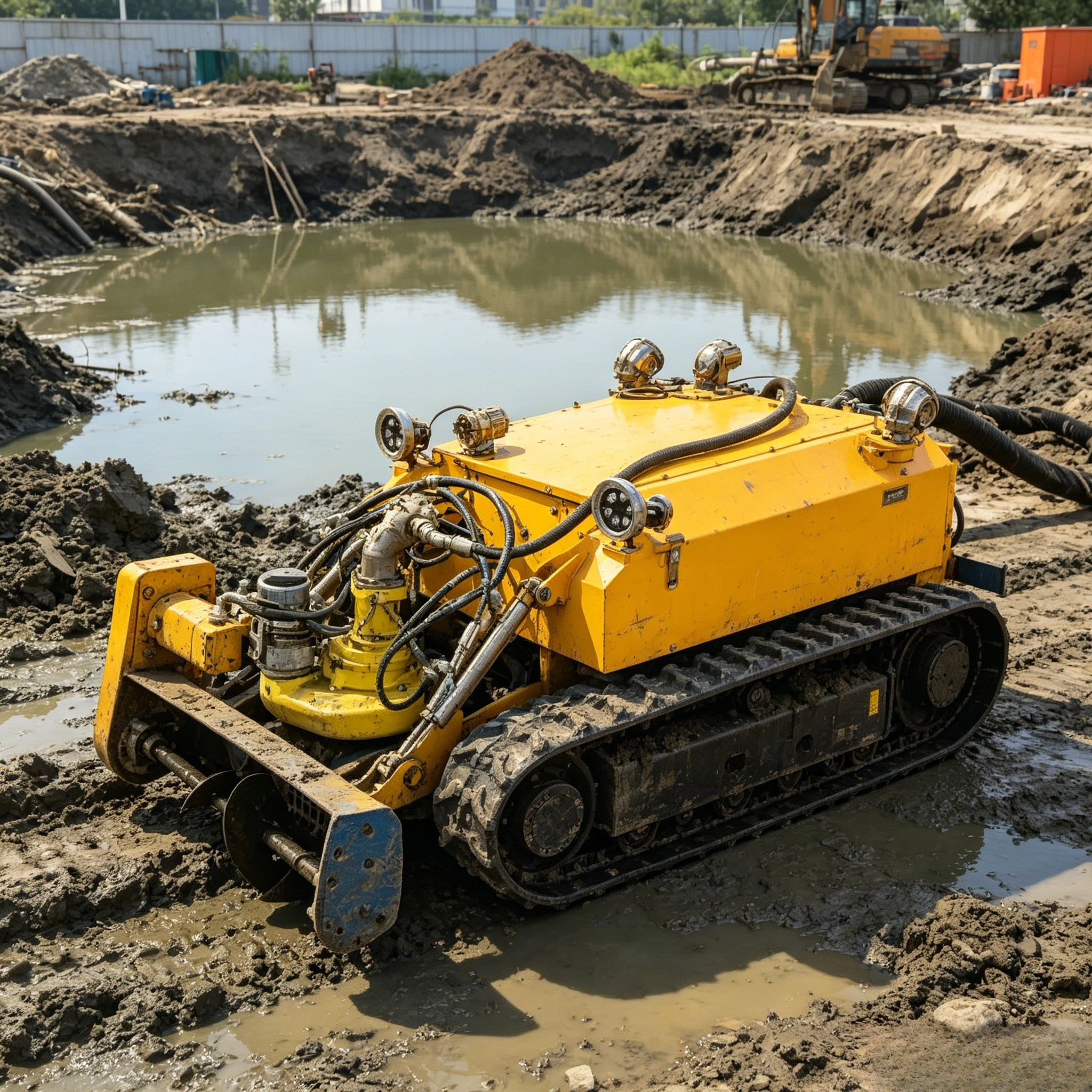Underwater Dredging Robot Rive - Underwater Camera ulasan dan harga