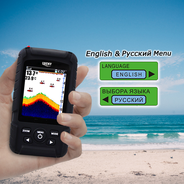 FF718LiC 2-in-1 LUCKY Fishfind - Fish Finder Cable ulasan dan harga