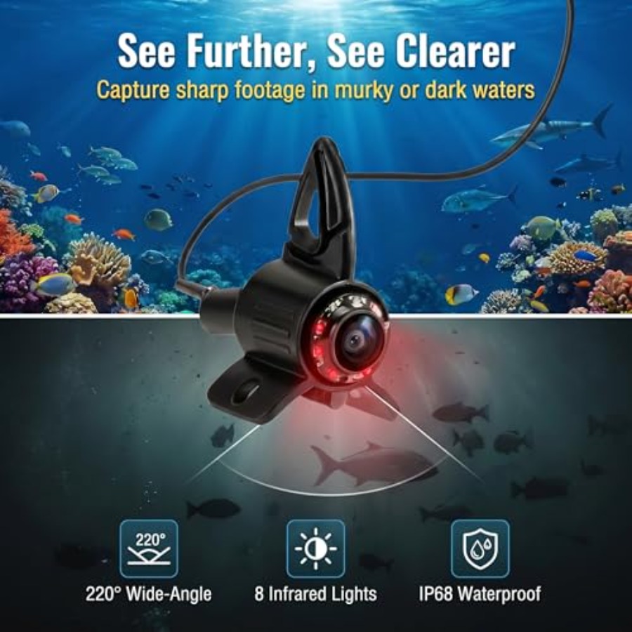 Underwater Fishing Finder Came - Fishing Camera ulasan dan harga
