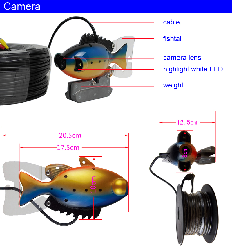 SY801 Underwater Fishing Camer - Fishing Camera ulasan dan harga