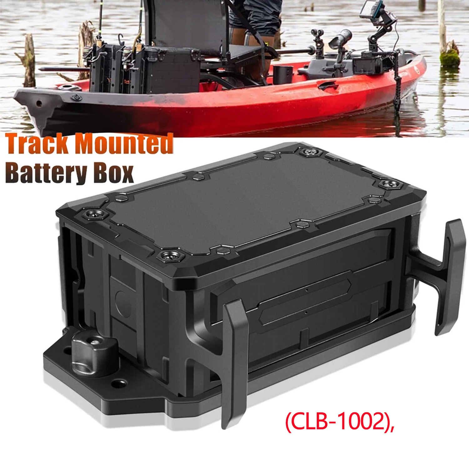 Track Mounted Battery Box for  - Fish Finder ulasan dan harga