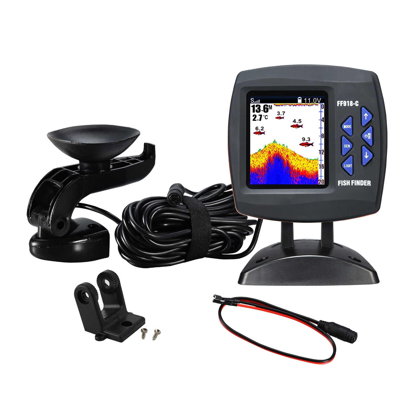 Portable Fish Finder Wireless  - Fishing Depth Finder ulasan dan harga
