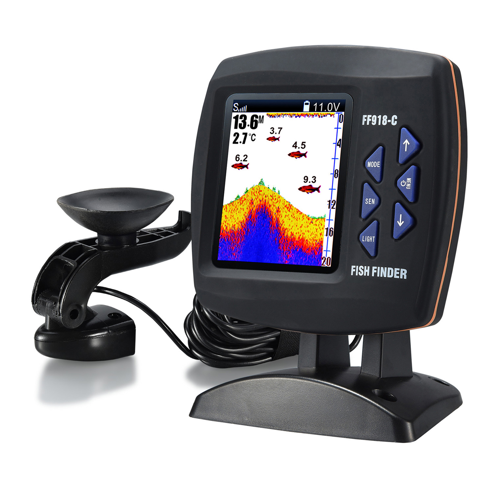 Portable Fish Finder Wireless  - Fishing Depth Finder ulasan dan harga