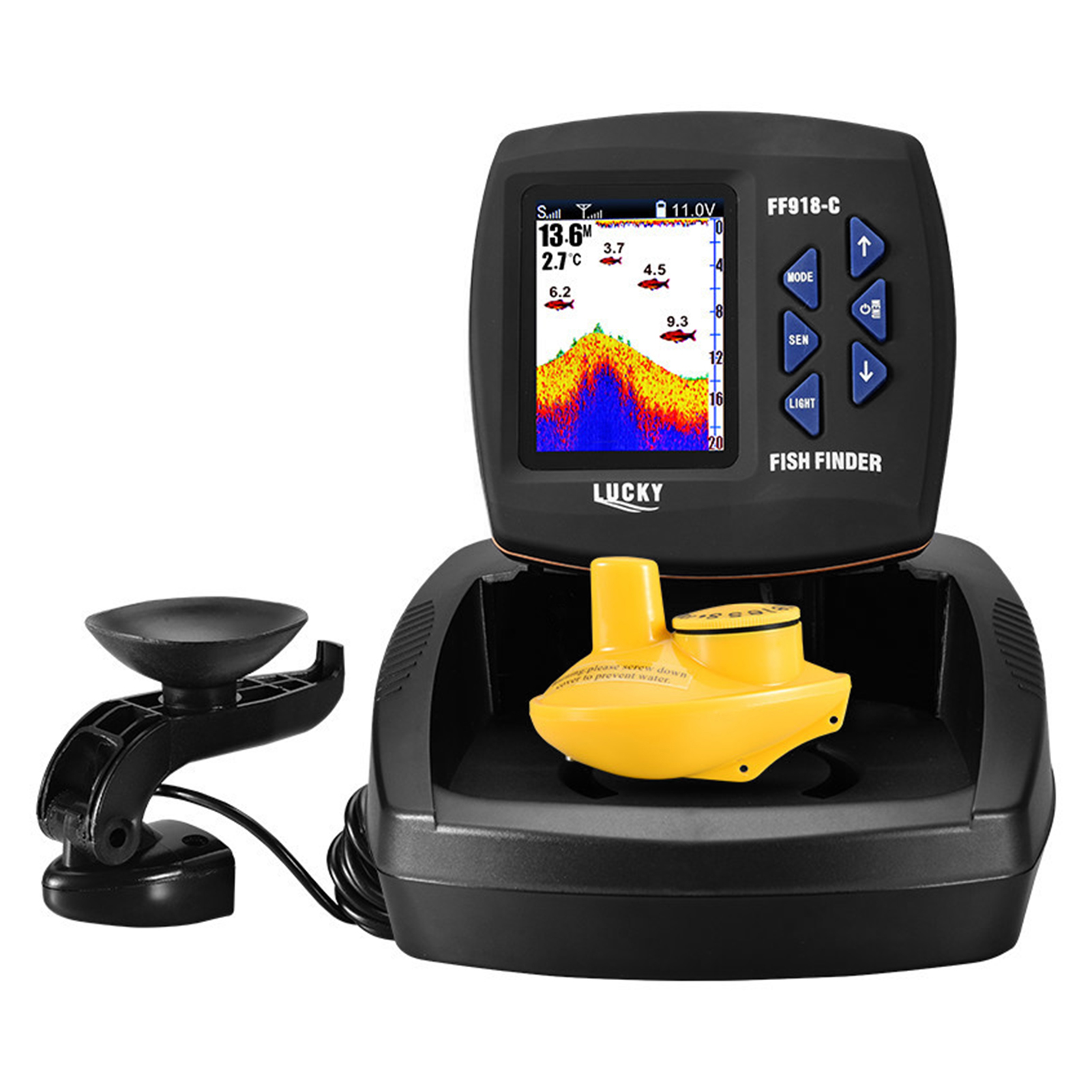 Portable Fish Finder Wireless  - Fishing Depth Finder ulasan dan harga