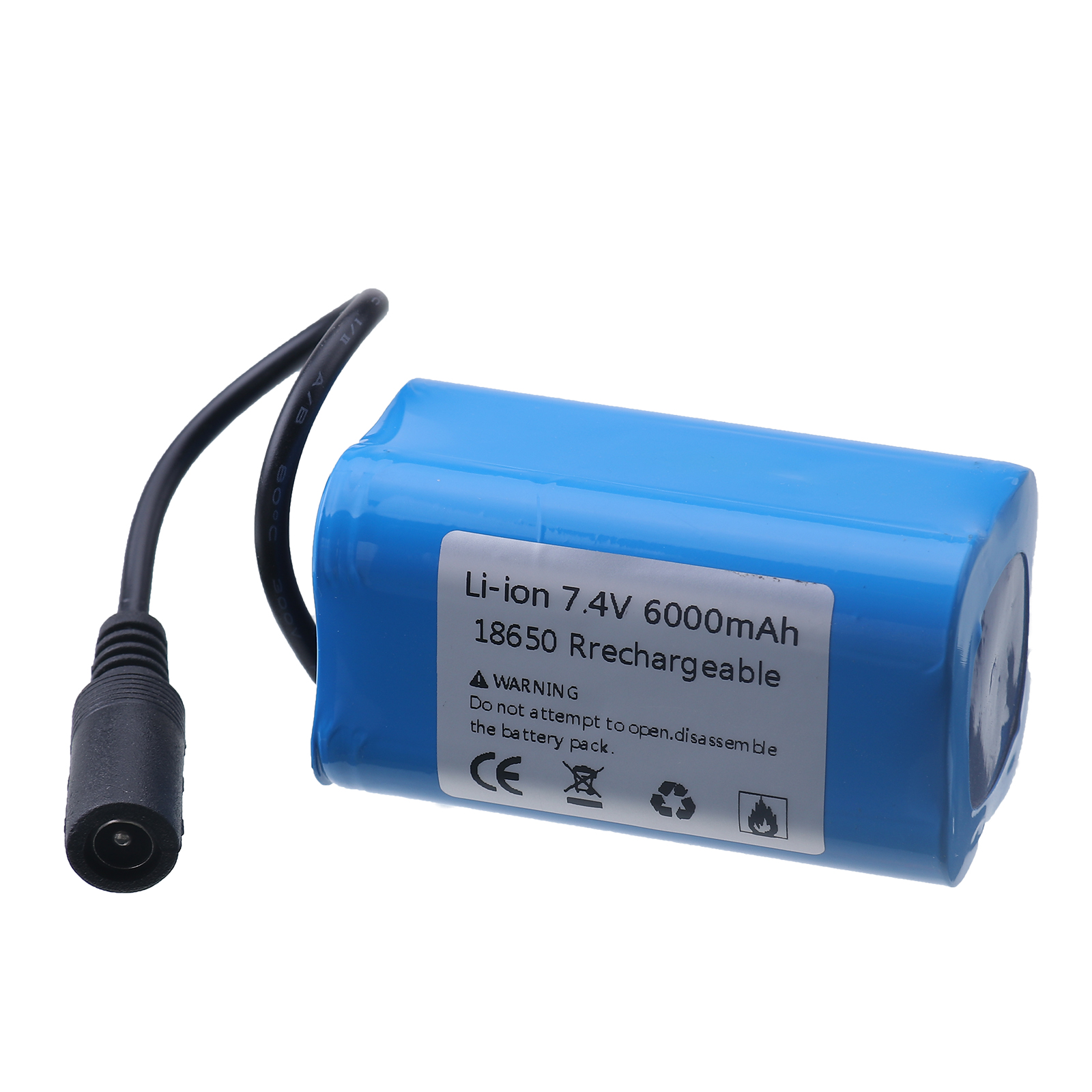 Li-ion 6000mAh 7.4V 2S1P Batte - Fish Finder Charger ulasan dan harga