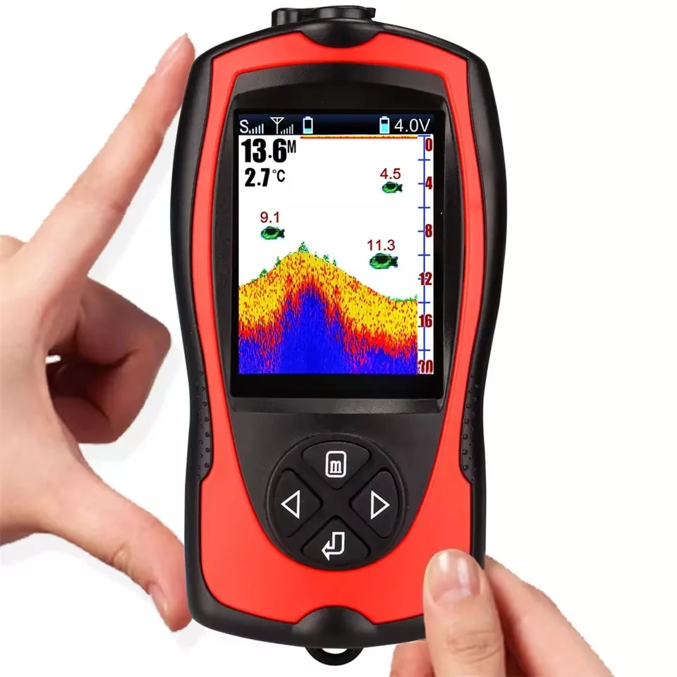 Rechargeable wireless sonar wa - Fish Finder Portable ulasan dan harga