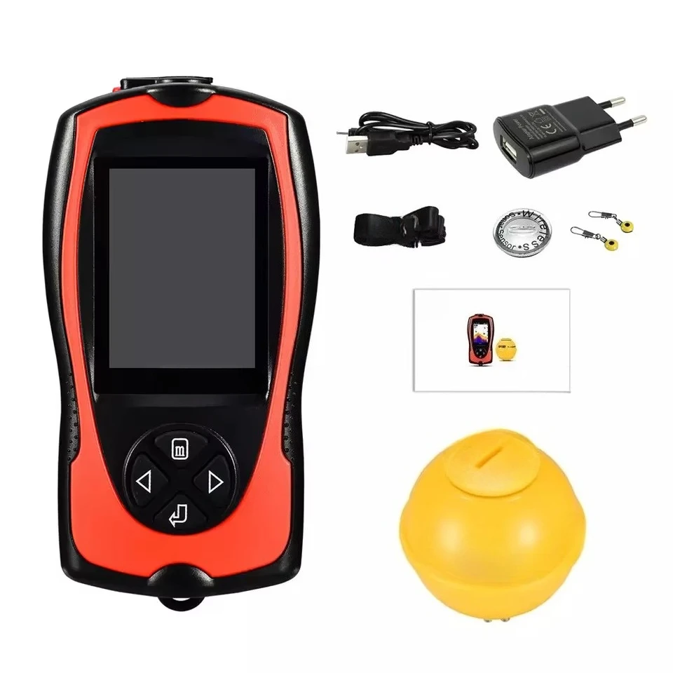 Rechargeable wireless sonar wa - Fish Finder Portable ulasan dan harga
